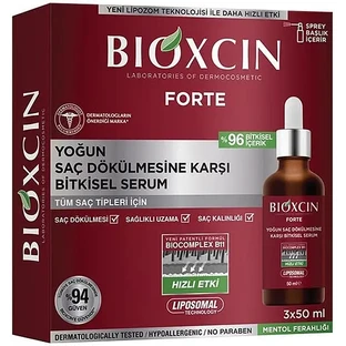 Сыворотка Bioxsine DermaGen Forte против интенсивного выпадения волос всех типов, 3 флакона 50 мл
