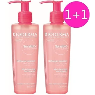 Набір Гель Bioderma Sensibio Очисний 200 мл 1+1