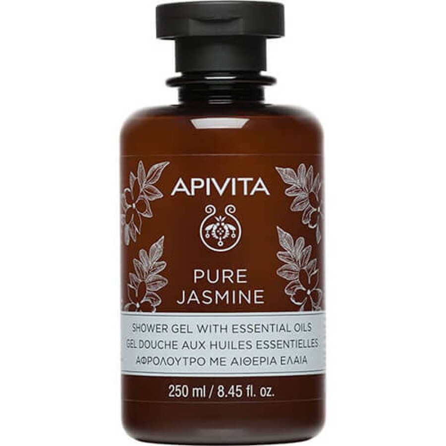 Гель для душа Apivita Pure Jasmine с эфирными маслами, 250 мл: цены и характеристики