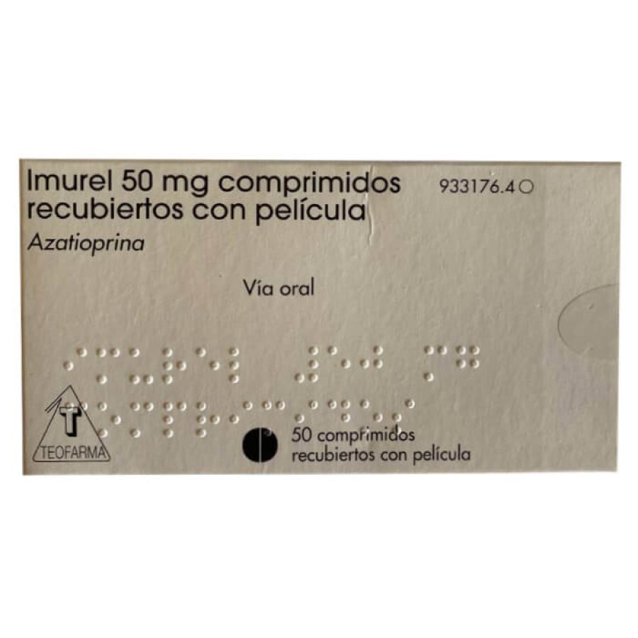 Imurel (Имуран) действующее вещество Азатиоприн) табл. 50 mg №50: цены и характеристики