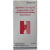 Apirofeno/Dalsy (діюча речовина ібупрофен) сусп. орал. 40 mg/ml 150 ml 