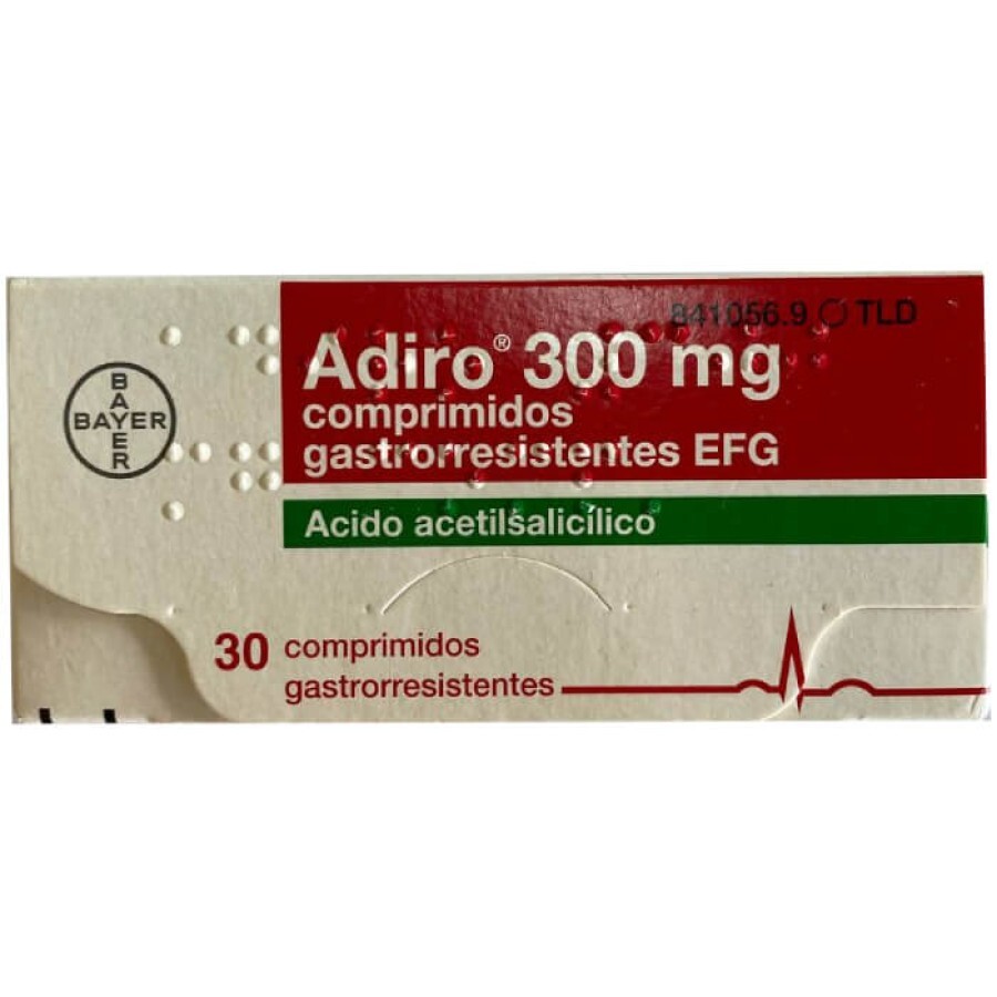 Adrio (действующее вещество Кислота ацетилсалициловая) 300 mg табл. №30: цены и характеристики