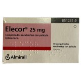 Elecor (діюча речовина Еплеренон) 25 mg табл. №30