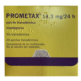 Prometax (діюча речовина Ривастигмін) 13.3 mg/ 24 h пластир трансдермальний №30