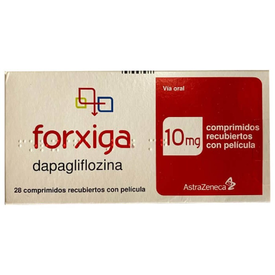 Forxiga (действующее вещество Дапаглифлозин) 10 mg табл. №28: цены и характеристики
