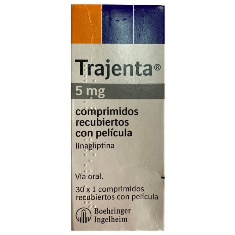 Trajenta (действующее вещество Линаглиптин) 5 mg табл. №30: цены и характеристики