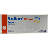 Solian (Солиан) действующее вещество Амисульприд 100 mg табл. №30
