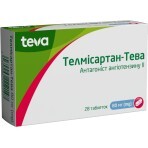 Телмисартан-Тева табл. 80 мг блистер №28: цены и характеристики