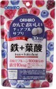 Витамины Orihiro Железо и фолиевая кислота 60 г 120 жевательных таблеток