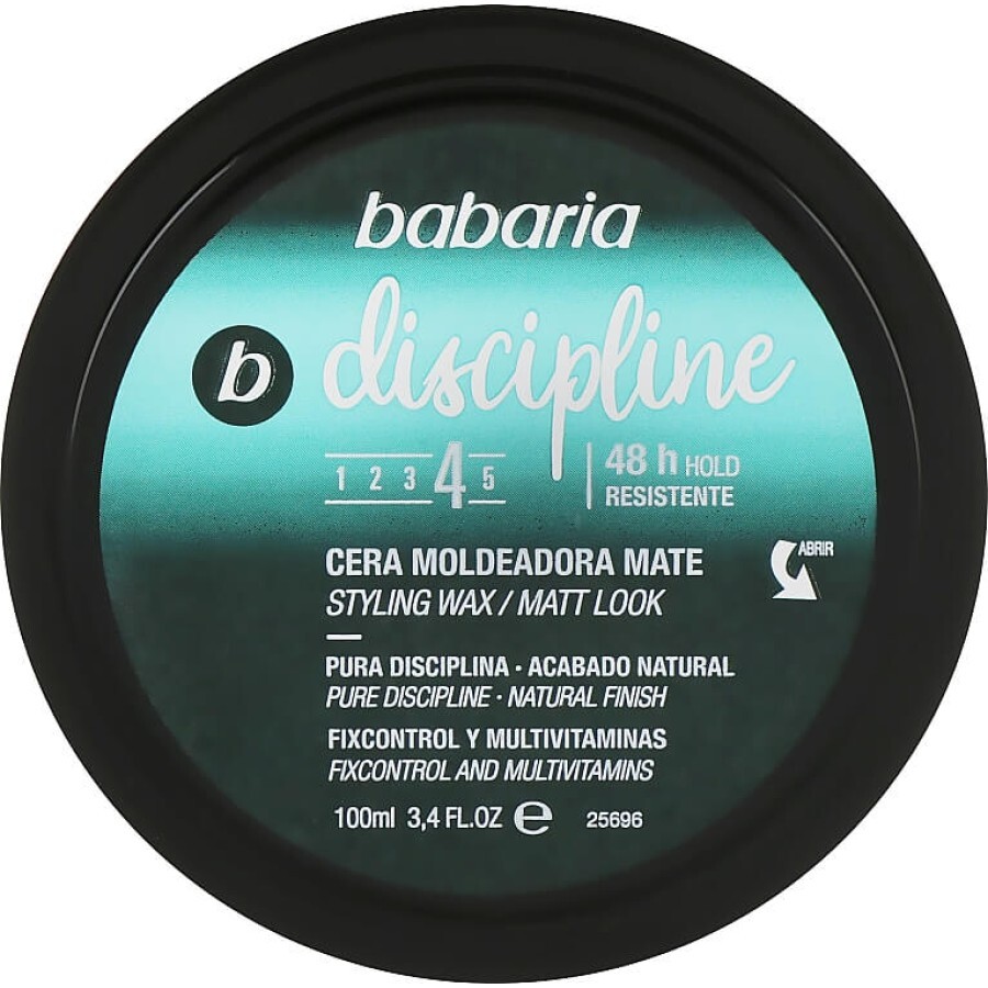 Віск для волосся Babaria матовий ефект, 200 мл: ціни та характеристики