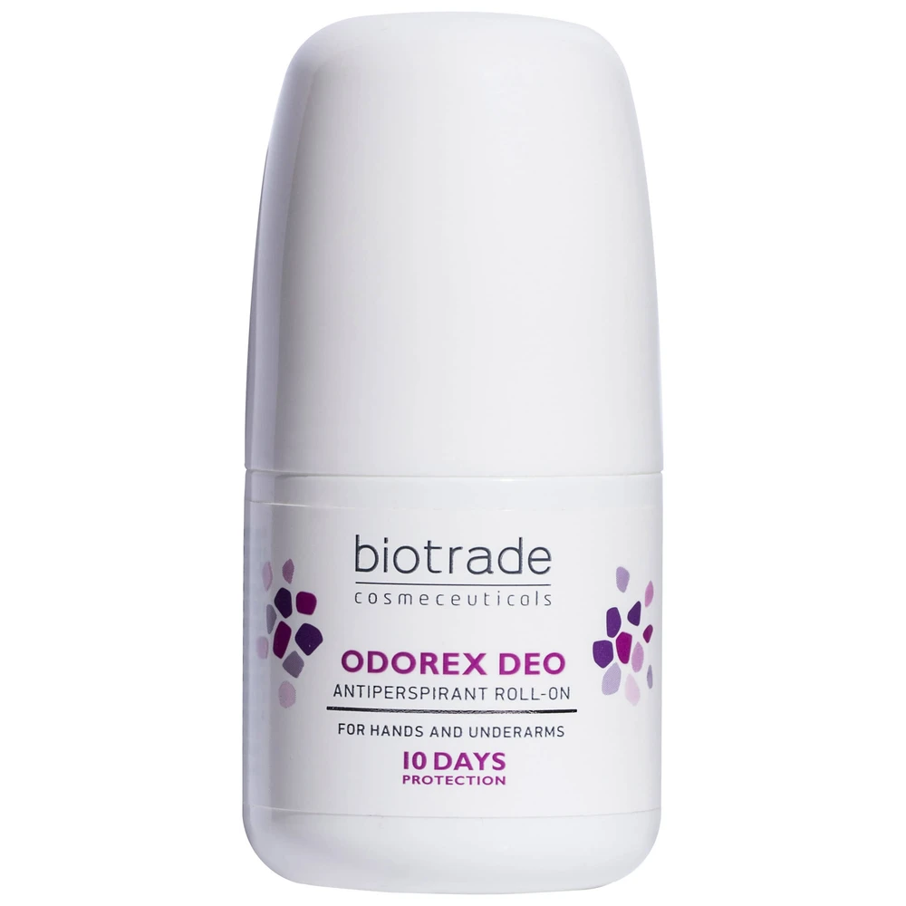 Антиперспирант Biotrade Odorex Deo шариковый, 10 дней защиты, 2 флакона по 40 мл: цены и характеристики