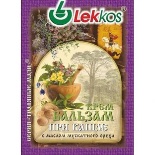 Крем-бальзам Lekkos Тусіприм від кашлю 10 г
