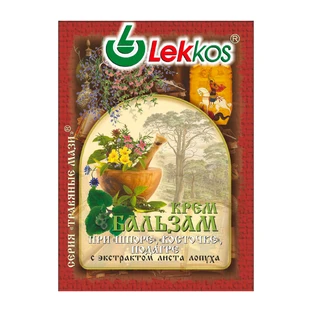 Крем-бальзам Lekkos Ретісал при шпорі, кісточці, подагрі 10 г