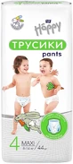 Підгузки-трусики Happy Maxi 4, 8-14 кг 44 шт