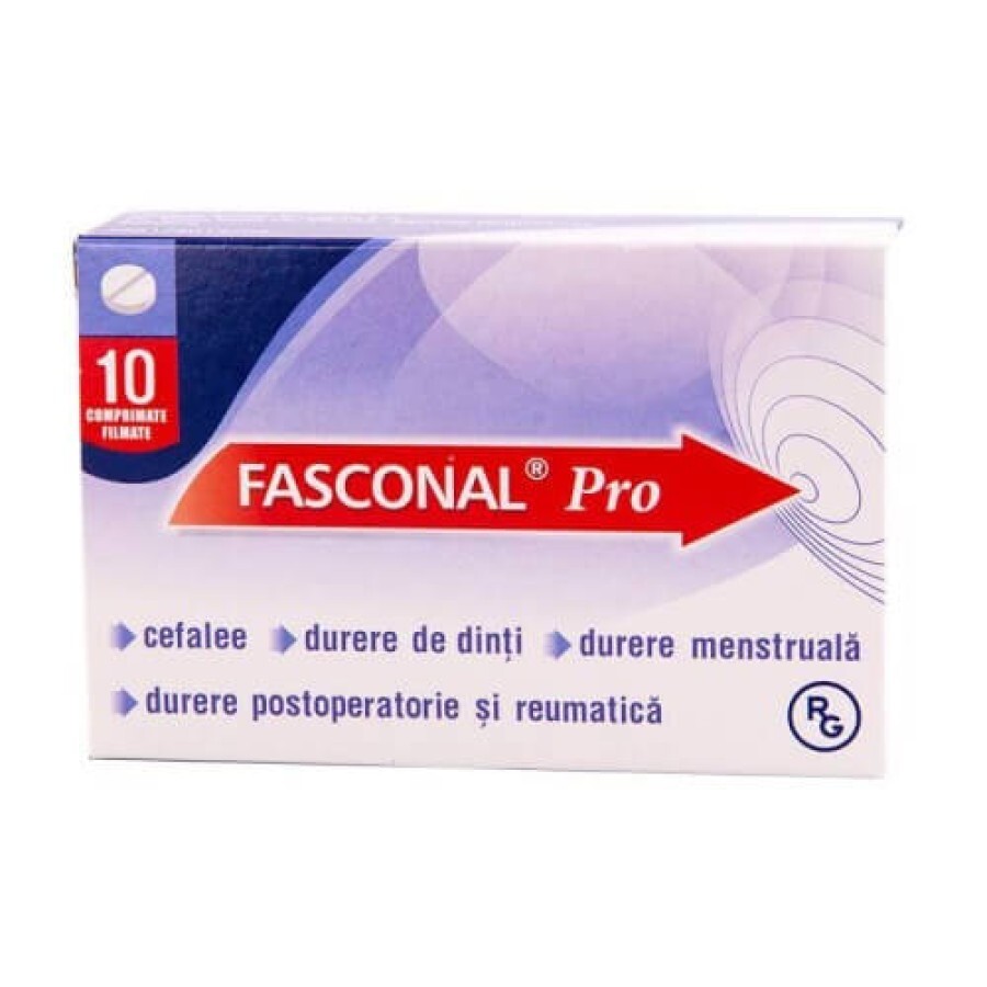 Фасконал Про, (Fasconal Pro) 10 таблеток, Гедеон Ріхтер Румунія: ціни та характеристики