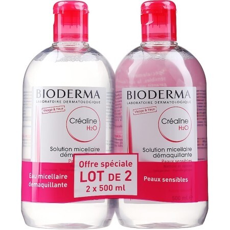 Міцелярний лосьйон Bioderma Sensibio H2O для чутливої шкіри 250 мл 1+1