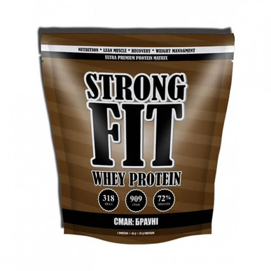 Протеїн Strong FIT Брауні 909 г: ціни та характеристики