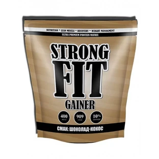 Гейнер Strong FIT Gainer-10 Шоколад - Кокос 909 г