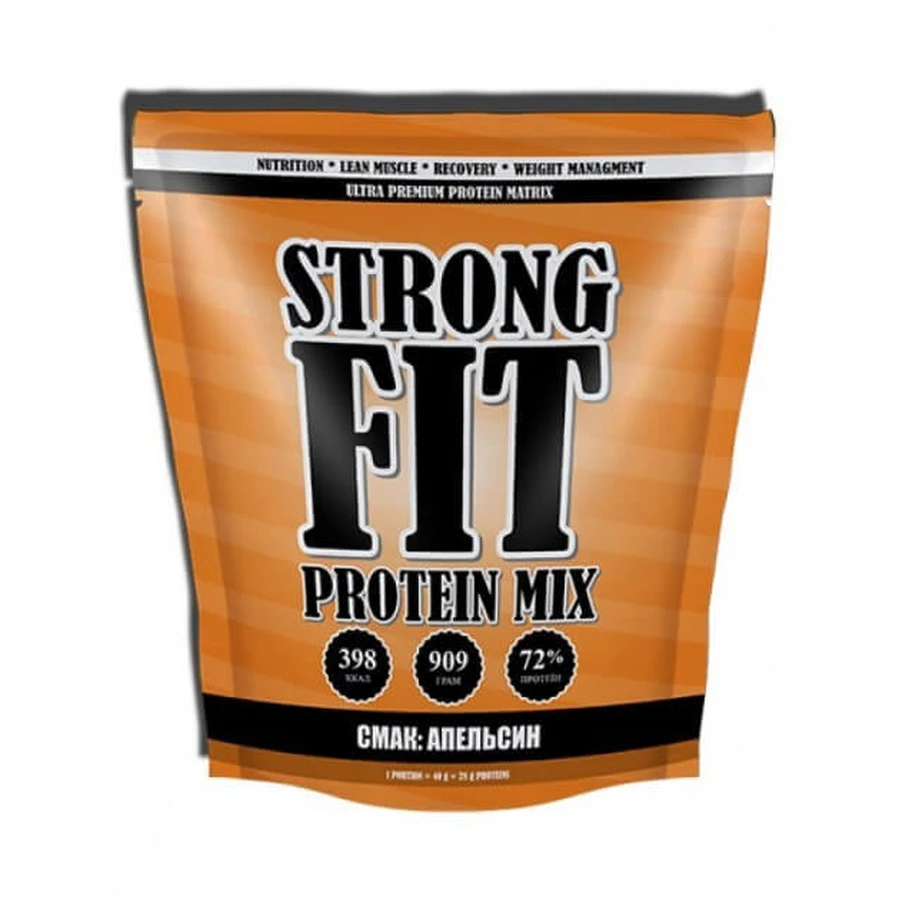 Протеїн Strong FIT MIX Апельсин 909 г: ціни та характеристики