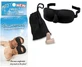 Маска для сну Shut-Eye Shade Dreamweaver чорна + Беруші