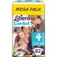 Подгузник Libero Comfort 4, 7-11 кг 84 шт
