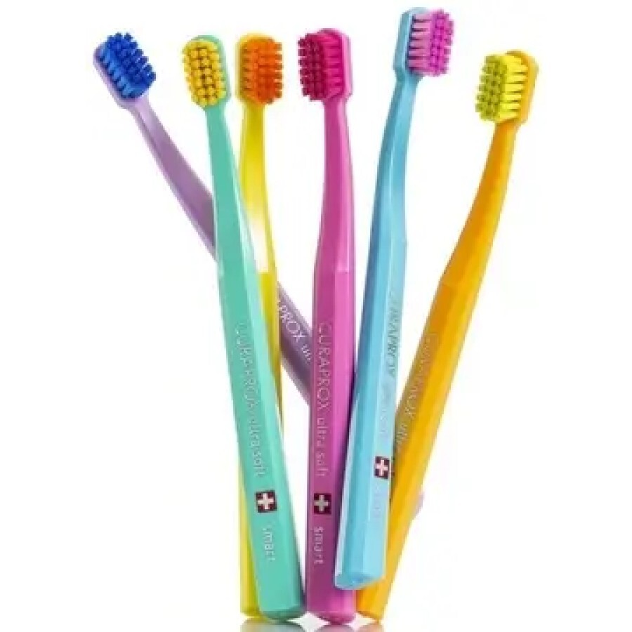 Зубна щітка для дітей Curaprox Smart CS 7600 від 5 до 12 років, №1: ціни та характеристики