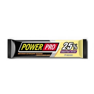 Батончики Power Pro 25% Ваніль 60 г