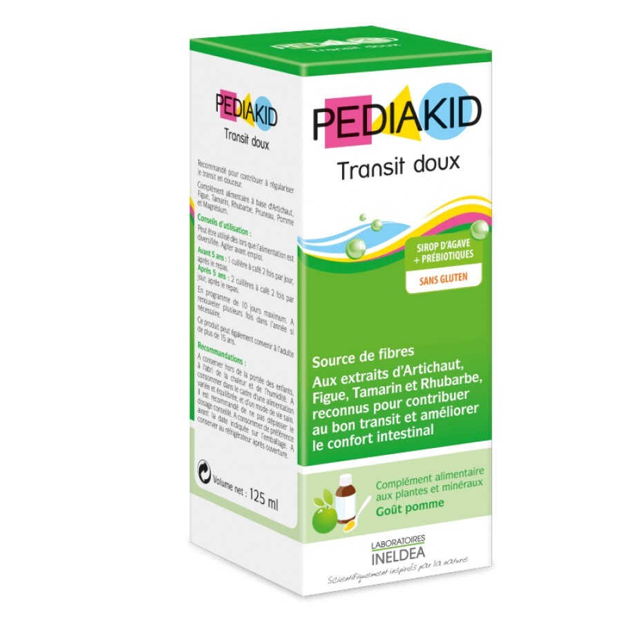 Педиакид Pediakid сироп против запоров и для улучшения моторики кишечника 125 мл: цены и характеристики