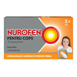 Нурофен для детей 2-6 лет, 10 суппозиториев, Reckitt Benckiser