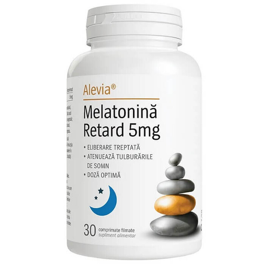 Мелатонін Ретард (Melatonina Retard) 5 мг, 30 таблеток, Alevia: ціни та характеристики