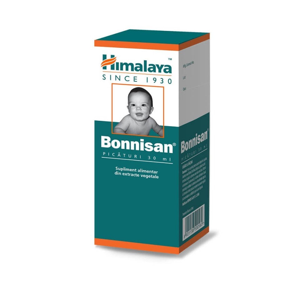 Боннисан капли (Bonnisan), 30 мл, Himalaya: цены и характеристики