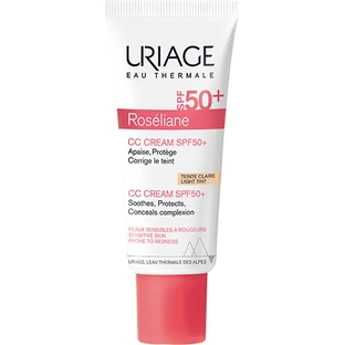 CC-крем Uriage Розельян SPF50+ проти почервоніння, 40 мл