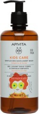 Дитячий засіб Apivita Kids Care для миття волосся і тіла 500 мл