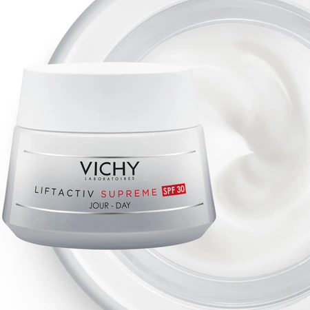 Средство длительного действия Vichy Liftactiv Supreme Day Cream SPF30 For All Skin Types коррекция морщин и упругость кожи антивозрастной крем 50 мл: цены и характеристики