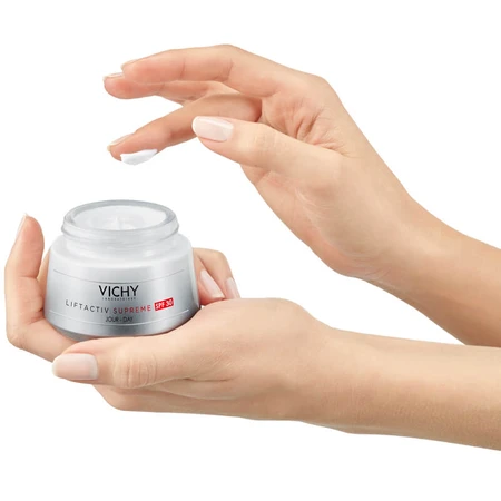 Средство длительного действия Vichy Liftactiv Supreme Day Cream SPF30 For All Skin Types коррекция морщин и упругость кожи антивозрастной крем 50 мл: цены и характеристики