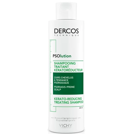 Кератолитический шампунь Vichy Dercos PSOlution Kerato-Reducing Treating Shampoo для кожи головы с проявлениями шелушение и зуд 200 мл: цены и характеристики