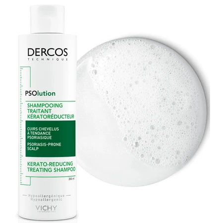 Кератолитический шампунь Vichy Dercos PSOlution Kerato-Reducing Treating Shampoo для кожи головы с проявлениями шелушение и зуд 200 мл: цены и характеристики