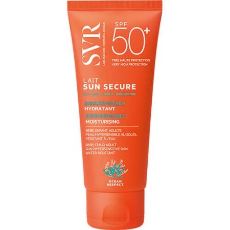 Молочко солнцезащитное SVR Sun Secure для лица и тела, SPF50+, 100 мл