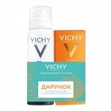 Набір Vichy Capital Soleil Флюїд матуючий для шкіри обличчя SPF50 50 мл + Вода Vichy термальна 50 мл у подарунок