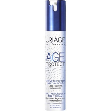 Нічний детокс-крем Uriage Age Protect Multi-Action Detox Night Cream Очищення + Корекція зморшок 40 мл
