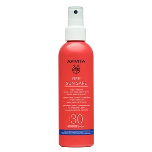 Солнцезащитный спрей для лица и тела Apivita Bee Sun Safe SPF30, 200 мл