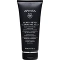 Чорний очисний гель Apivita Black Detox Cleansing Jelly для обличчя та очей, 150 мл