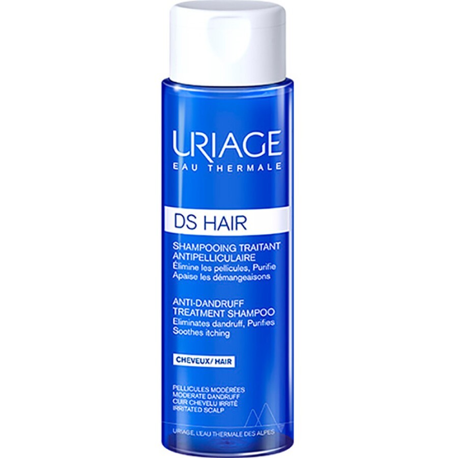 Шампунь Uriage D.S. Hair Anti-Dandruff Treatment Shampoo проти лупи, 200 мл: ціни та характеристики
