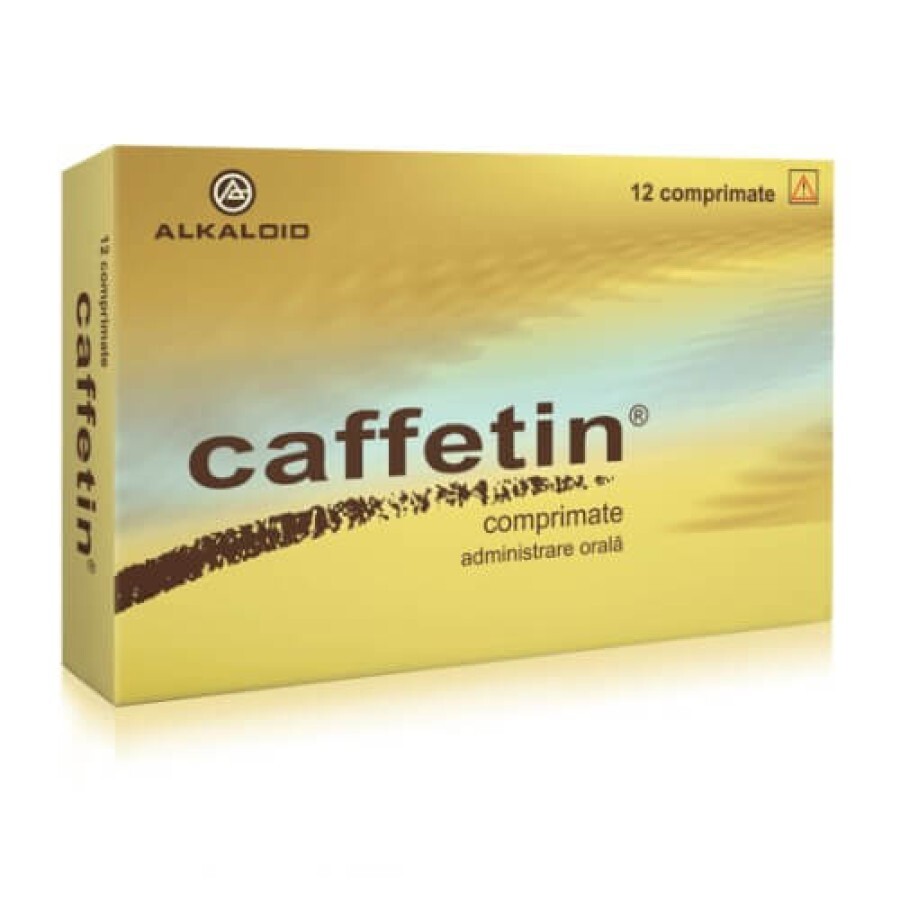  Кафетин, 12 таблеток, Алкалоїд: ціни та характеристики