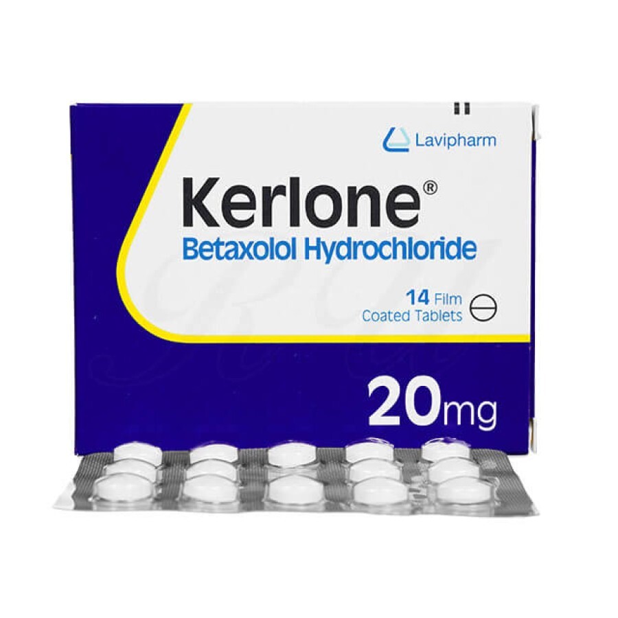 Керлоне (Kerlone) 20 мг №14 таблеток: ціни та характеристики