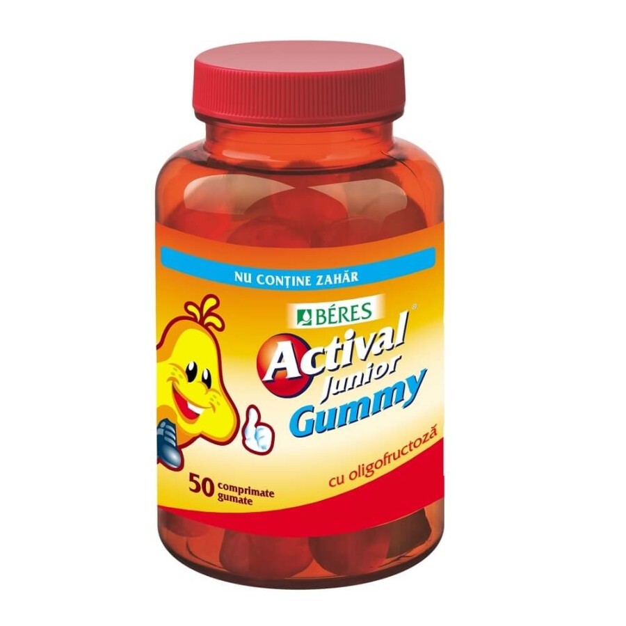Actival Junior Gummy, 50 таблеток, Beres Pharmaceuticals: цены и характеристики