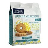 Веганське печиво без глютену (senza glutine) з еко-лимоном, 250 г, Sottolestelle