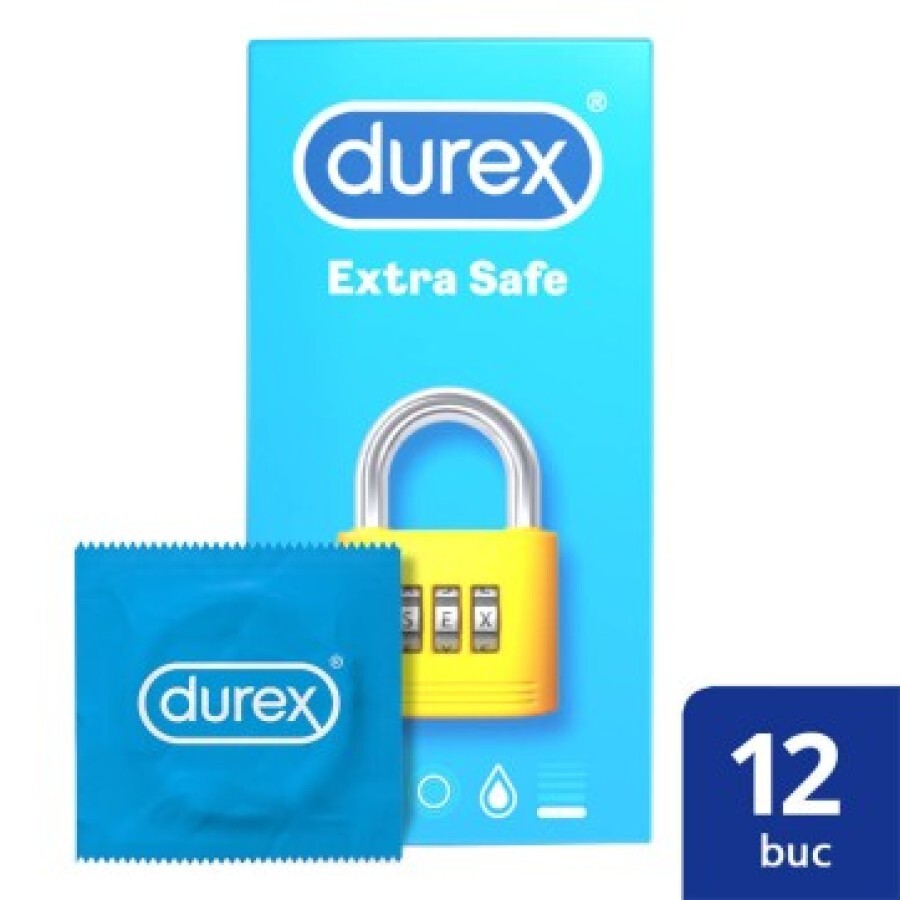 Презервативы Durex Extra Safe, 12 шт: цены и характеристики