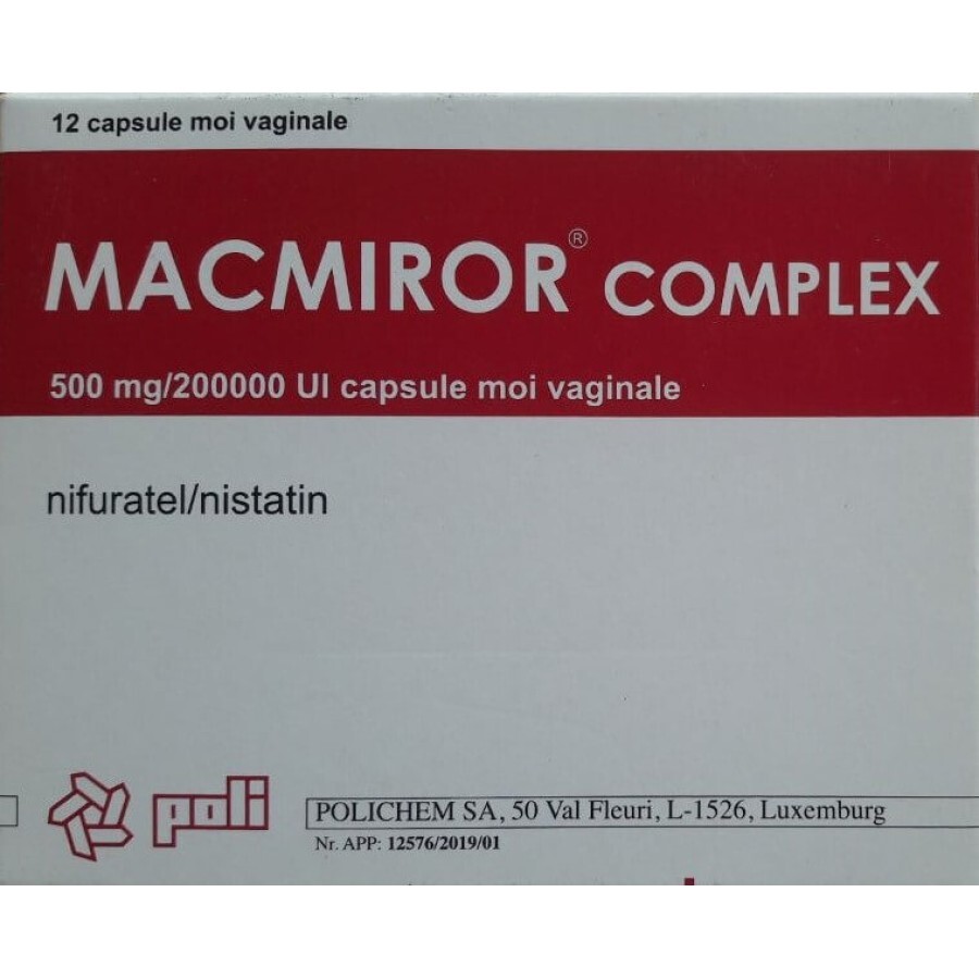 Макмирор комплекс (Macmiror complex) 500 мг капсул №12 - заказать с .