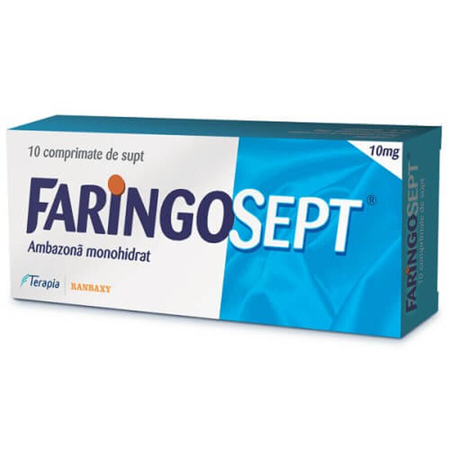 Фарингосепт Terapia 10 мг таблетки №10: цены и характеристики